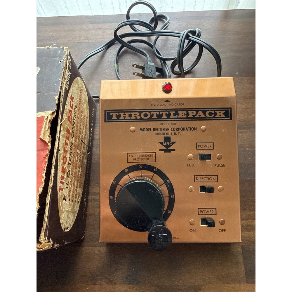 MRC (Model Rectifier Corporation) Throttlepack Model 500, a vintage HO/N